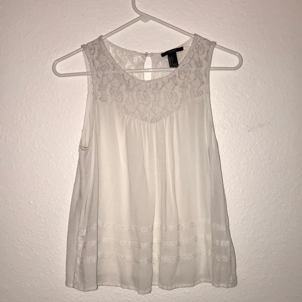 Forever 21 white tank